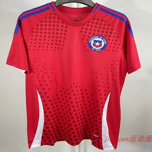 2024智利足球服国家队主场球衣智利冷门球迷泰版高品质可订制印号