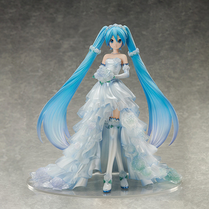【现货】gsc初音未来 婚纱礼服ver.公主系婚纱礼服初音未来正版