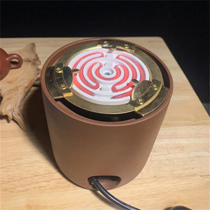 炭电两用煮茶炉电炉丝电炭炉潮州传统电热丝炉电炉丝红泥陶炉煮茶