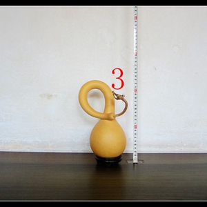 天然野生葫芦异形长柄油锤单肚独把大号岳云锤弯柄一物一图