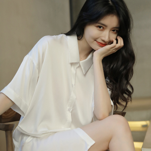 男朋友衬衫睡衣女性感