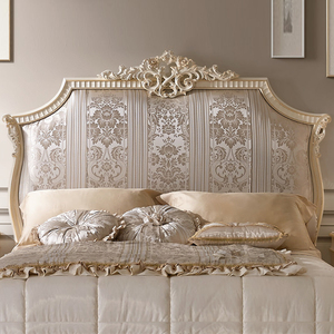 法式公主床欧式实木雕花床梦幻婚床1.8m宫廷床别墅床豪华床太子床