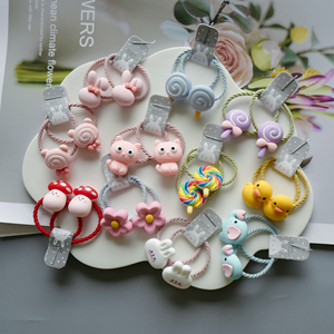 小猫咪儿童小号发绳 婴幼儿扎啾啾橡皮筋 小女生发扎高弹力头绳