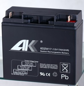 奥克莱蓄电池6FM17UPS\12V17AH医疗设备电瓶/船舶用/应急电源电