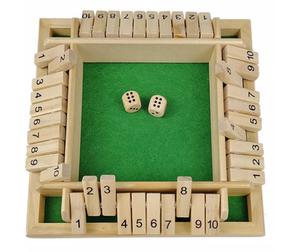 四面数字翻牌儿童玩具大班益智区域材料投放数学思维训练桌游积木