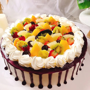 新鲜8寸水果生日蛋糕节日庆典北京上海西安杭州成都天津全国同城