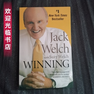 赢 英文版 winning jack welch 杰克韦尔奇自传 经济管理书