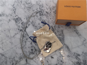 louisvuitton路易威登lv新款 男士简约字母项链饰品 m62484