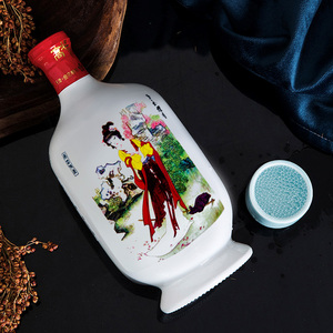 金花玫瑰露酒 义聚永天津特产白酒 54度纯粮直沽酒女士高度560ml