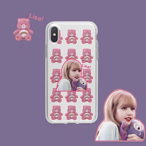 80lwjycl淘宝粉墨blackpink同款lisa手机壳适用iphone13promax个性