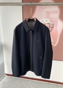 正品代购ZEGNA/杰尼亚男装 2024 春夏新品男士翻领休闲商务夹克潮