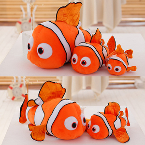 海底总动员动物尼莫小丑鱼公仔毛绒玩具抱枕儿童活动礼品装饰摆件