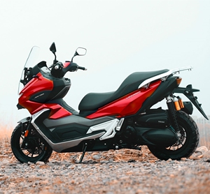 大阳adv350跨界大踏板摩托车 越野机车水冷电喷无钥匙启动 可上牌