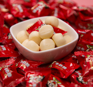 正宗旺旺牛奶糖红色结婚喜糖旺仔牛奶糖婚庆散装500g约140颗包邮