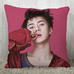 吴世勋周边抱枕exo同款海报写真diy双面定制玩偶送女朋友生日礼物