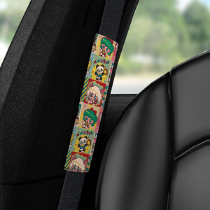 INKI X PEPEKO 复古昭和风偶像 汽车安全带护肩套高级装饰保险带