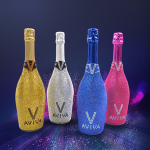 镶钻金银温格华钻石起泡酒派对送礼聚会750ml夜场闪亮酒