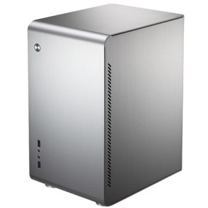 乔思伯(jonsbo)u2/u3 银色 全铝台式机主机箱 阳极拉丝铝合金