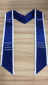 毕业肩带 荣誉绶带 学士披肩 礼服绶带 可绣花可烫印logo来图定做