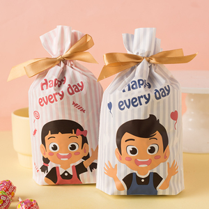 六一儿童节礼物包装盒空礼盒幼儿园生日伴手礼袋零食糖果礼品袋子
