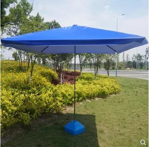 大太阳伞户外摆摊 折叠四方超大号遮雨伞伞方伞四角3米遮阳棚