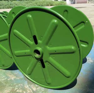 续康线盘 800冲压铁盘工字轮线盘电线电缆线轴运转平稳经久耐用