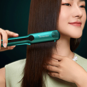 000人付款淘宝日本宫村浩气夹板罗曼小型短发加板直发两用电卷发棒美