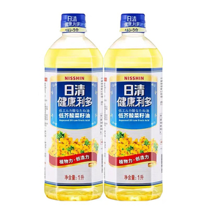 日本日清低芥酸菜籽油1kg原装进口植物食用油压榨健康家用油