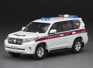 Vitesse汽车模型车1/43丰田陆地巡洋舰普拉多2018-香港警车