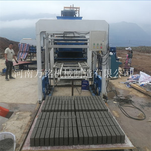 河南郑州10型混凝土预制砌块成型机 大型全自动液压煤矸石制砖机