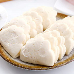 荷叶饼早餐月亮馍夹馍蝴蝶夹饼皮手工荷叶夹方便速食营养早餐