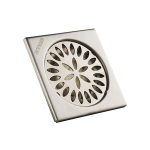 annwa安华卫生间浴室阳台翻板式sus304不锈钢拉丝地漏ndl50f643l