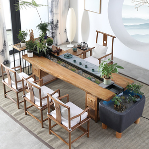 流水茶台养鱼循环