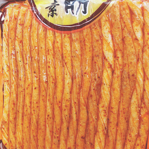 馋大嘴巴盐焗素鸡筋湖南风味湘味辣条素牛筋面筋辣棒长条形辣条