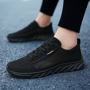 耐克飞织夏季男士运动休闲凉鞋韩版2022透气镂空网眼网面拖鞋男鞋