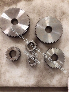 天津机床厂插齿机y54配件齿轮m2.25/z22/z24/z61/z58/z72等等