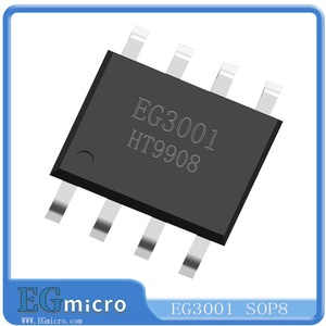 EG3001单通道功率MOSFET驱动芯片 耐压30V，输出电流1A SOP8