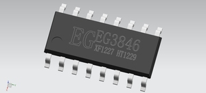 EG3846推挽开关电源PWM电流型驱动芯片 完全兼容SG3846 UC3846