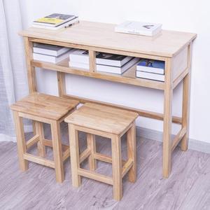 老课桌 旧 老式 复古学生双层长条单人中小学生家用学校简易桌