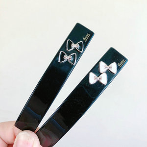 玫瑰花全夹马尾夹发夹韩版大号一字夹发尾夹顶夹蝴蝶结弹簧夹发卡