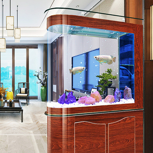 子弹头鱼缸玻璃定制弧形水族箱玻璃乌龟缸弯形玻璃热弯定做u型白