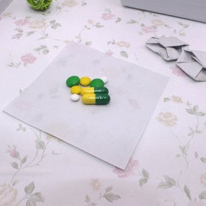 包药纸药房药袋加厚正方形诊所西药包装纸药丸子中药片小方块纸