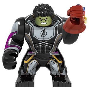gd205兼容乐高复仇者联盟4绿巨人红色无限手套拼装积木益智玩具