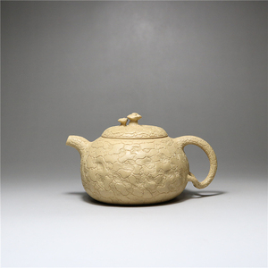 陶砂居宜兴纯手工紫砂壶茶壶周俊原矿本山绿泥全手工供春壶230cc