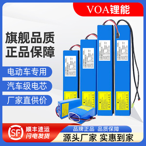 VOA 锂电池电动车电池电瓶电电瓶车电池锂离子电池48V36V24V电池