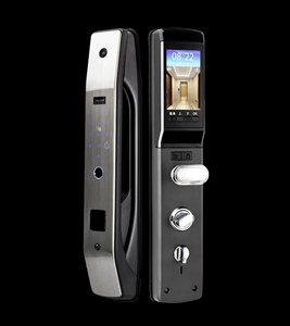 兰博5号lb家用防盗智能门锁电子锁密码锁c级锁芯全自动指纹锁