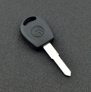 备用钥匙大众桑塔纳普桑志俊洁纳捷达汽车钥匙外壳直板芯片壳胚头