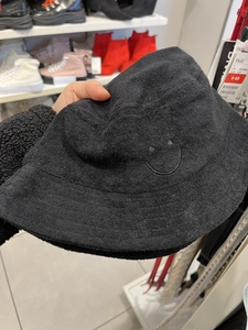 hm专柜正品044214荧光绿紫色黑色粉色渔夫帽帽子0691695不退换