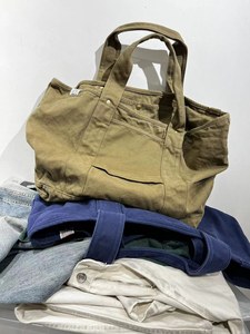 出口外贸托特大包 VISVIM同款23ss潮流男女款百搭帆布单肩包