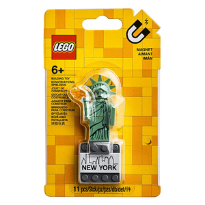 新款lego乐高积木玩具 854031 周边产品 纽约自由女神人仔 冰箱贴